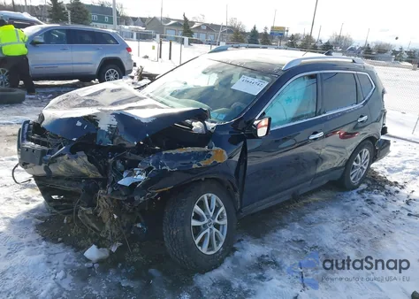 2019 Nissan Rogue Sv from USA, damaged, VIN KNMAT2MV4KP501268
